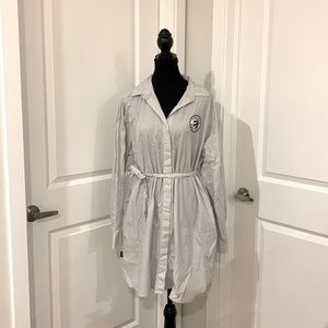 Frank & Oak Raptors Shirt Dress NWOT